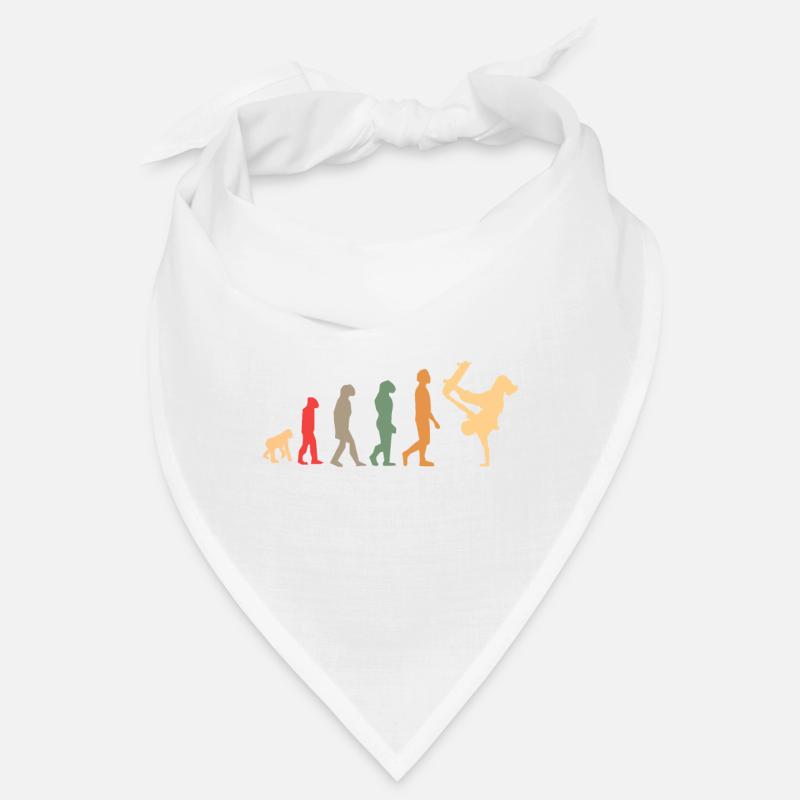 vintage skateboard evolution gift for skaters Bandana