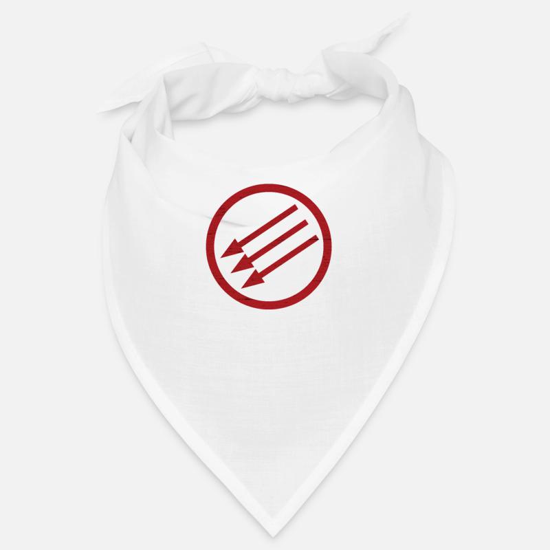 Trois flèches Iron Front Antifascism Antifa Bandana