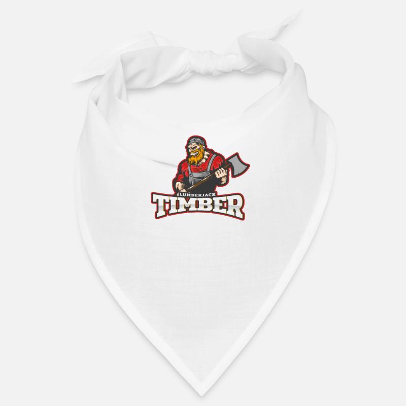 lumberjack lumberjack timber tree falls down ax Bandana