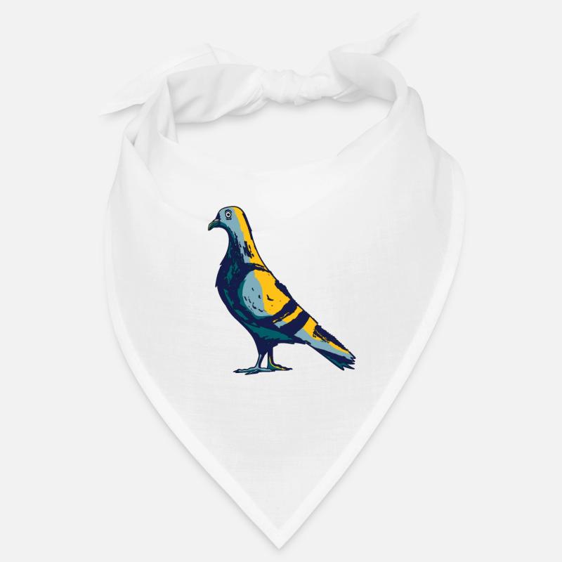 Taube - Bandana - Weiß