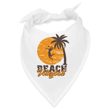 Beachvolleyball - Bandana - Weiß - Vorne