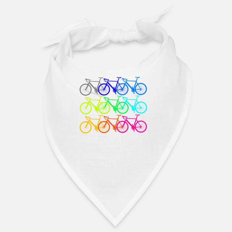 Conception de bicyclette colorée Bandana