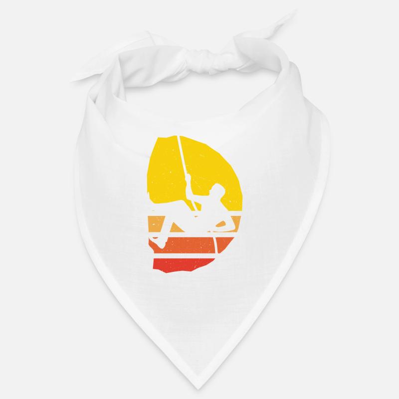 Kletterer Klettern Bouldern - Bandana - Weiß