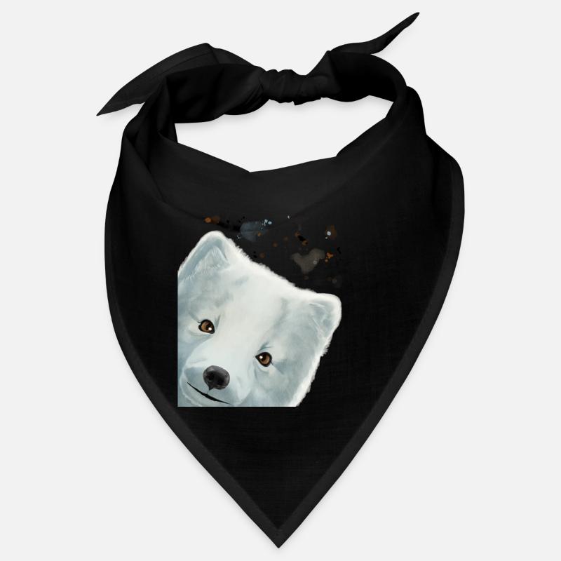 Neugieriger Polarfuchs Bandana
