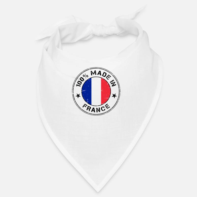 France drapeau français drapeau timbre Bandana