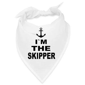 Skipper - Bandana - Weiß - Vorne