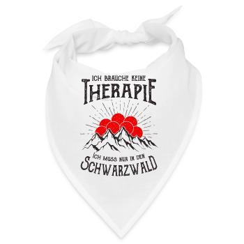 Schwarzwald - Bandana - Weiß - Vorne