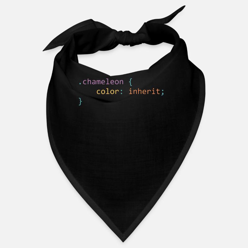 Chameleon css - nerdiges und geekiges Geschenk Bandana