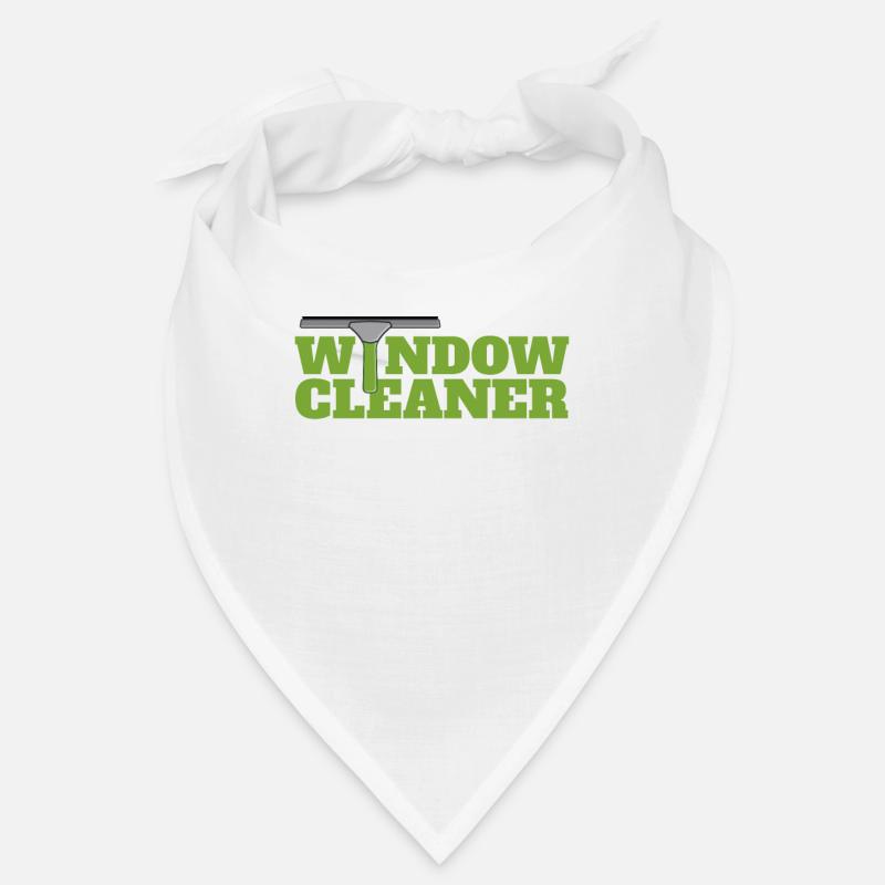 Fensterputzer Seit 2000 Geschenk Geburtstag - Bandana - Weiß