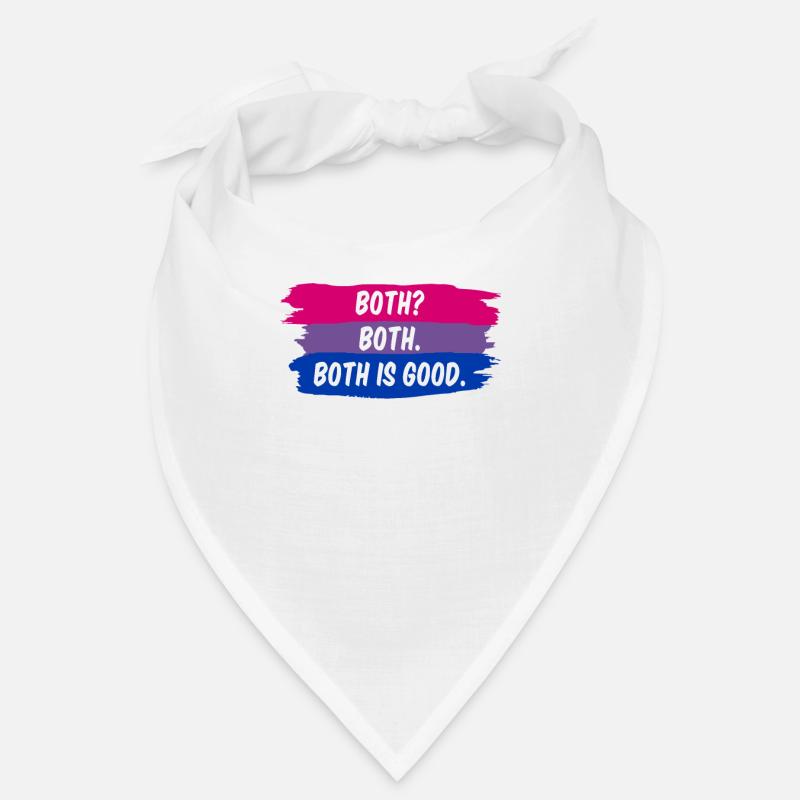 Both? Both. Both Is Good. LGBT Bi Bisexuell Flagge Bandana