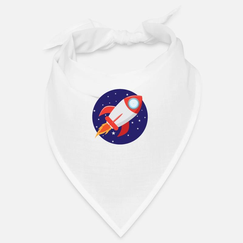 Rocket with stars Bandana