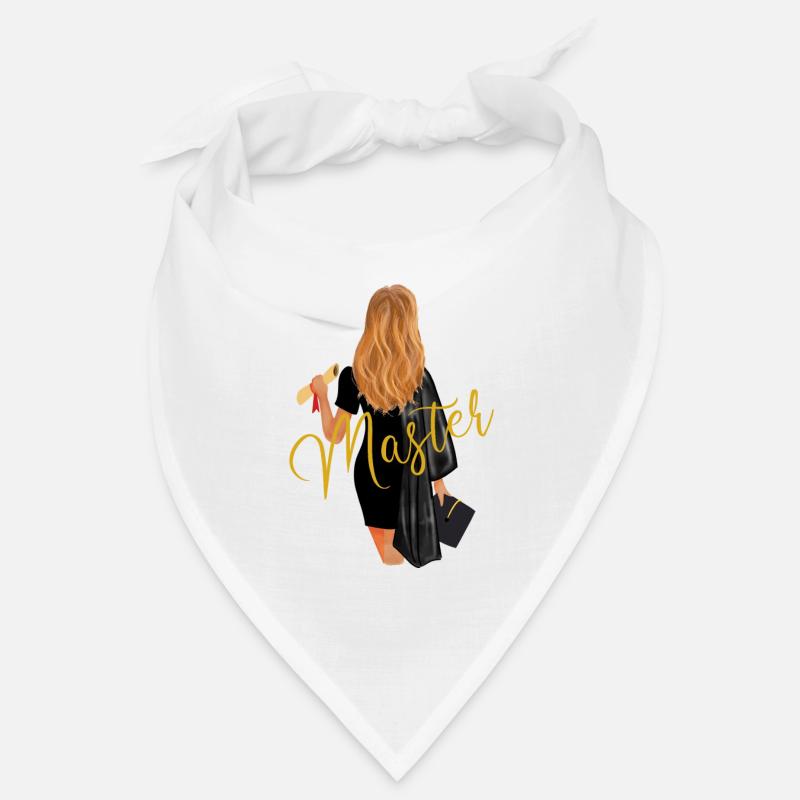 Master Abschluss Uni Absolvent Frauen Bandana