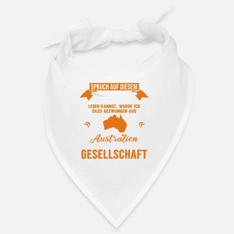 Australien - Bandana - Weiß