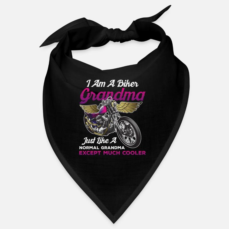 Ich bin ein Biker-Oma-Druck - Cooles Oma-Design Bandana