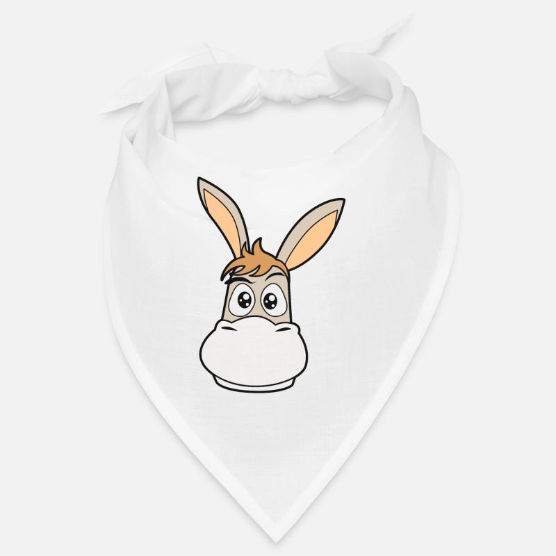 Animaux d'âne bande dessinée Bandana