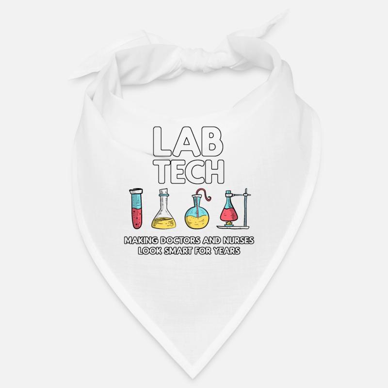 Lab Tech Labor Laborant Bandana