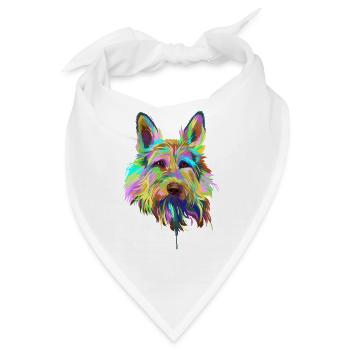 Berger de Picardie Spalsh - Bandana - Weiß - Vorne