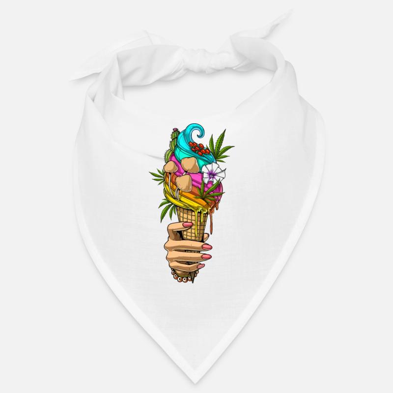 Psychedelisches Eis Bandana