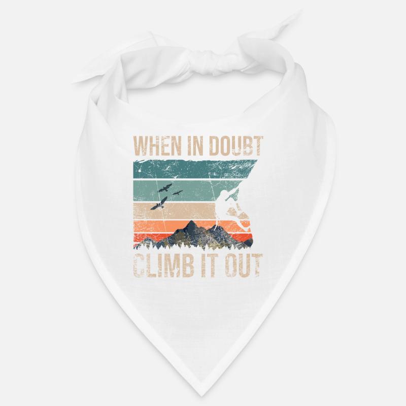 Retro climbing bouldering boulder Bandana