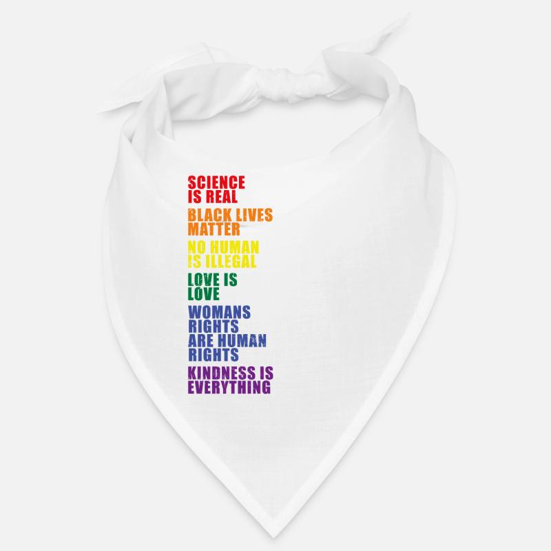 LGBT Pride equality no human is illegal Bandana