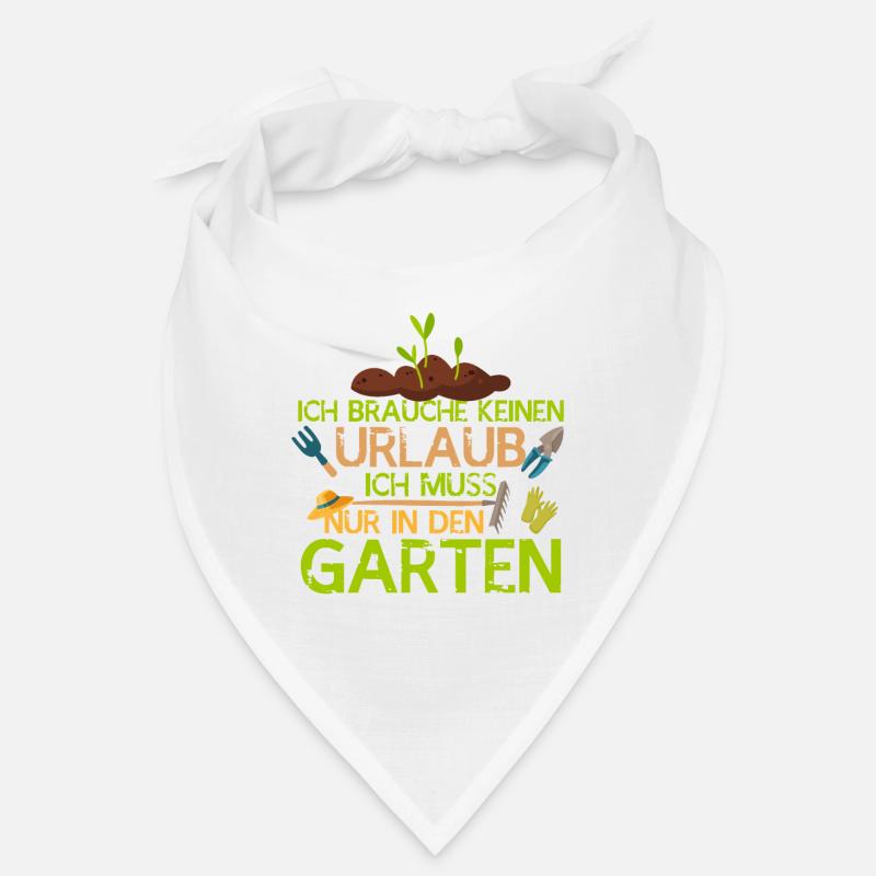 Garten Urlaub Design Bandana