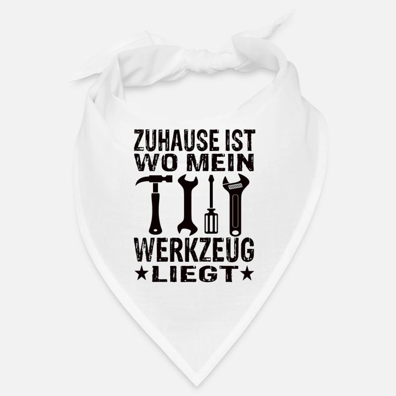 Handwerker - Bandana - Weiß