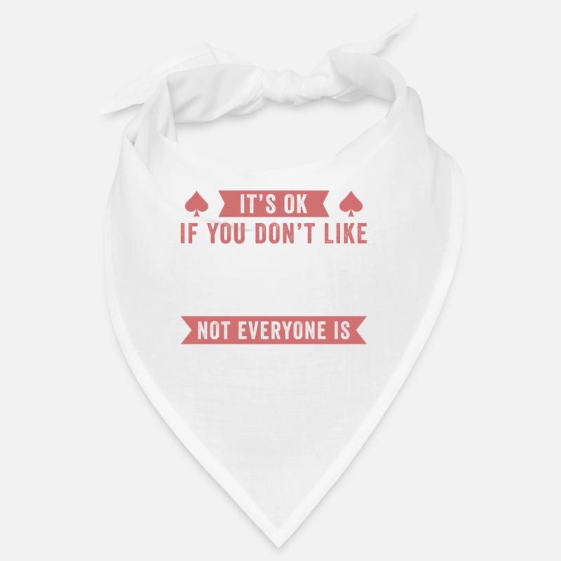 Conception de poker drôle Bandana