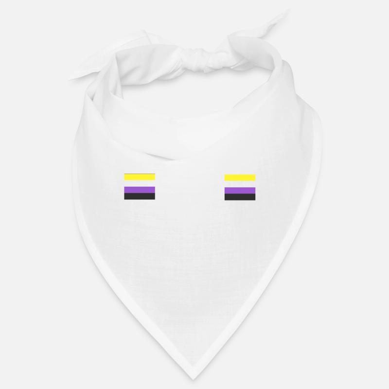Non Binary Non-Gender Non-Binary Flag Gift Bandana