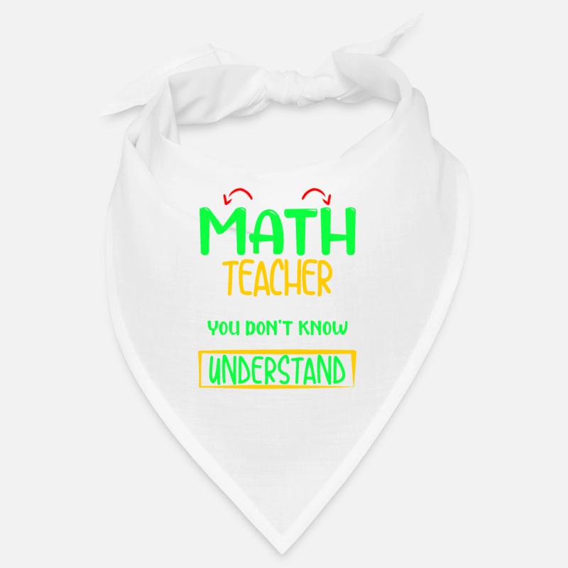 Mathe Nerd Lehrer Geschenk Bandana