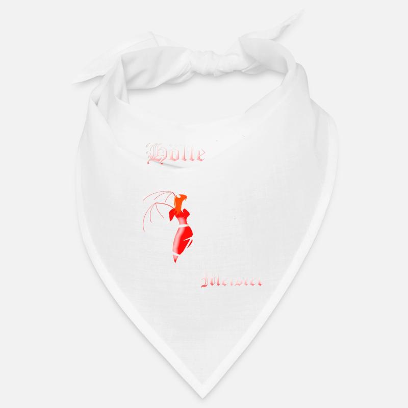 Teufel Satan Luzifer - Bandana - Weiß