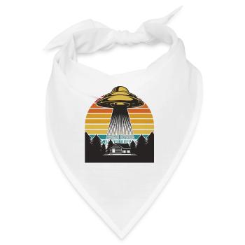 Ufo - Bandana - Weiß - Vorne