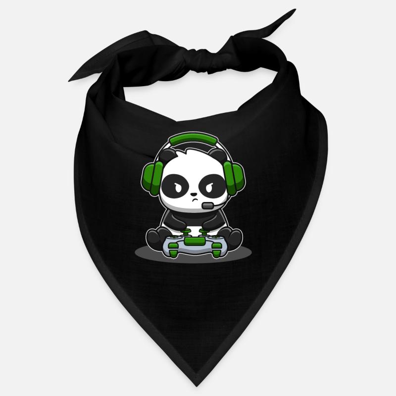 Panda gamer controller gaming panda bære videospil Bandana