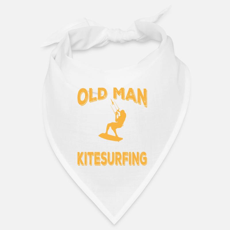 Kitesurfer - Bandana - Weiß