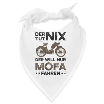 Mofa - Bandana - Weiß - Vorne