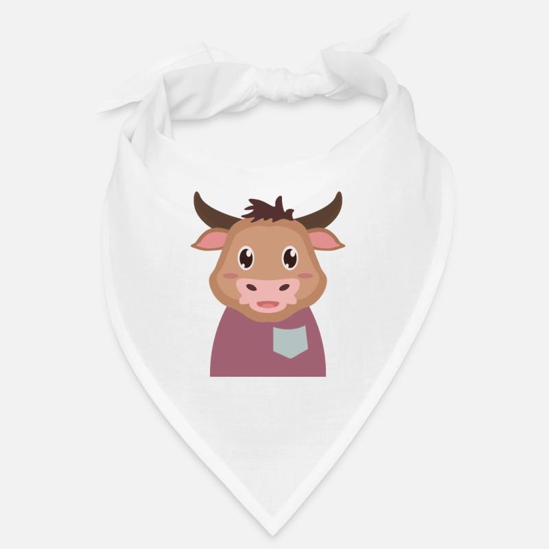 Taureau vache Bandana