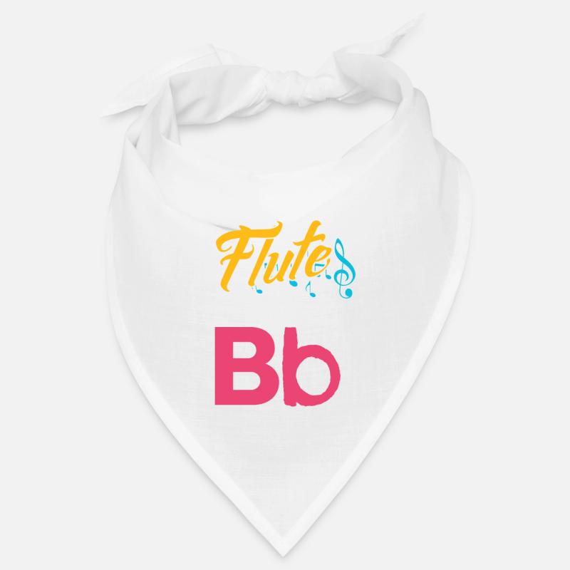 Flûte - Bandana - blanc