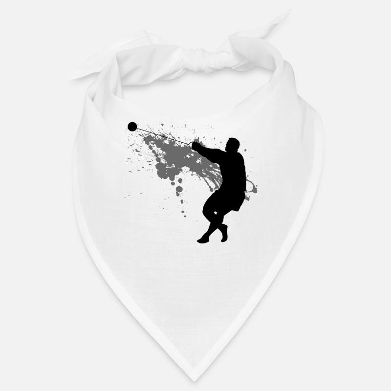 Hammerwurf Hammerwerfer Schwerathletik Geschenk Bandana