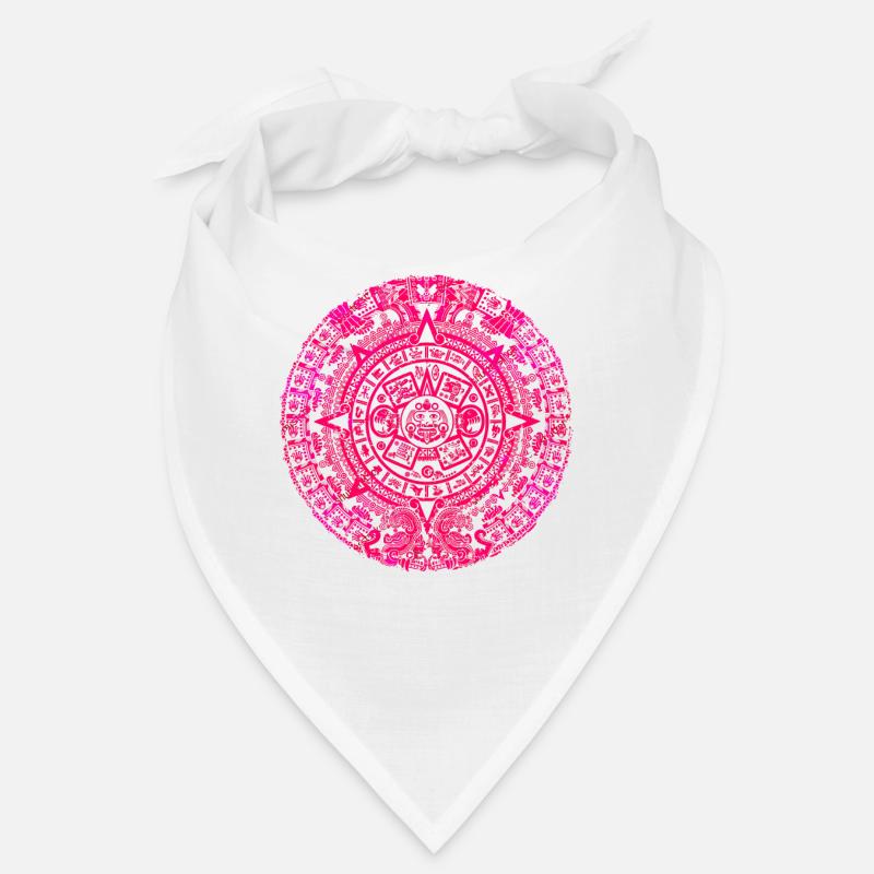 Calendrier Aztèque Maya Aztèque Mexique Bandana