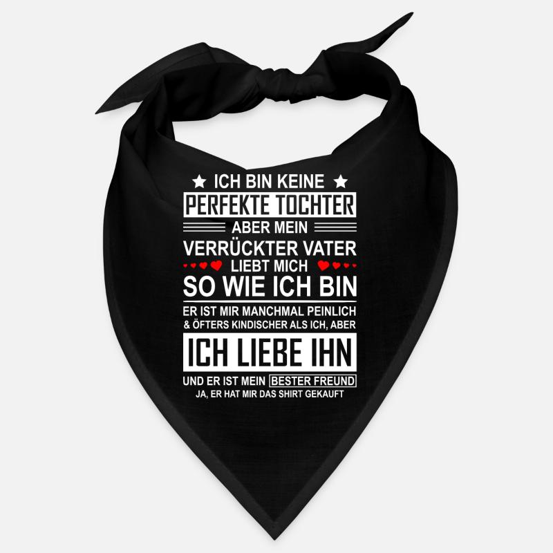 Vater Tochter Geschenk Papa Mädchen Geburtstag Bandana