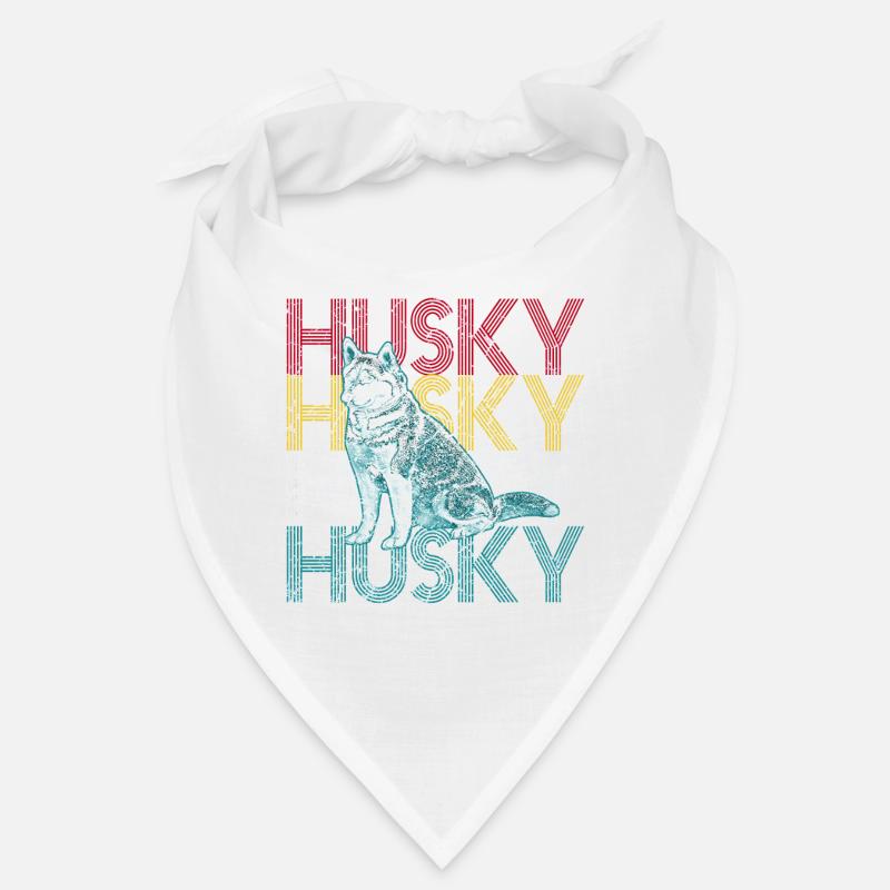 Husky - Bandana - blanc