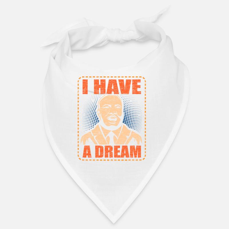Martin Luther King - Bandana - blanc