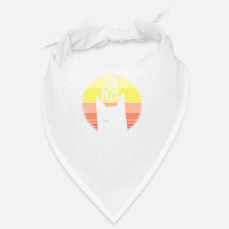 FCK NZS cadeau d'amant de chat de chats de chat Bandana