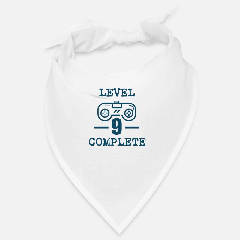 Level Neun Unlocked | 9. Geburtstag Geschenk Bandana