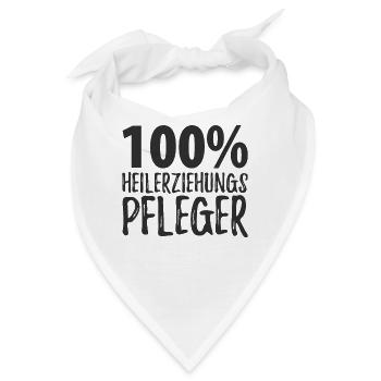 Heilerziehungspflegerin Heilerziehungspfleger - Bandana - Weiß - Vorne