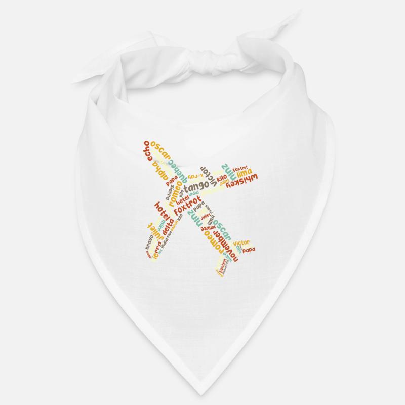 Pilot Alphabet Airplane Pilot Pilots Bandana