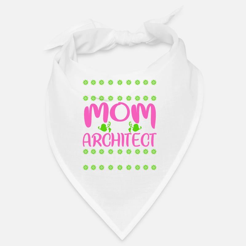 Architektin Architekt Blumen Mama Mutter Geschenk Bandana
