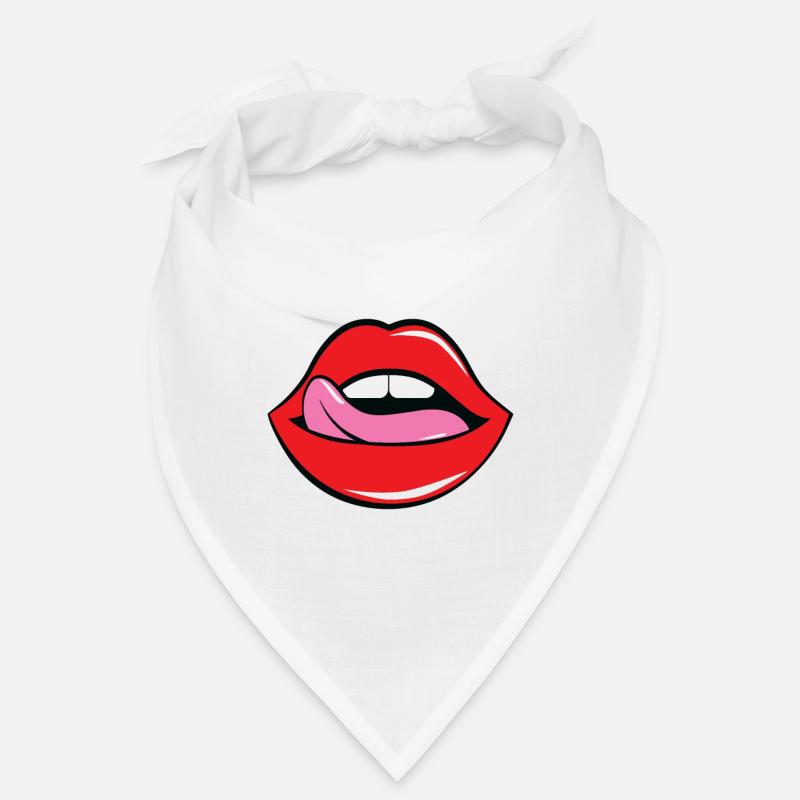 Rock & Roll Lips Bandana