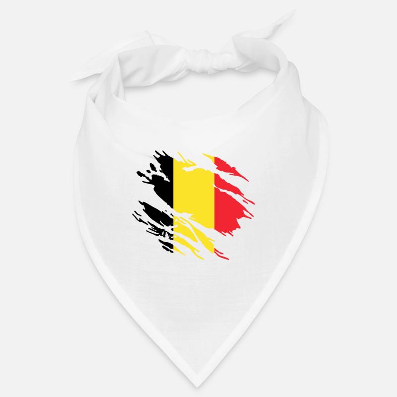 Drapeau de la Belgique Bandana