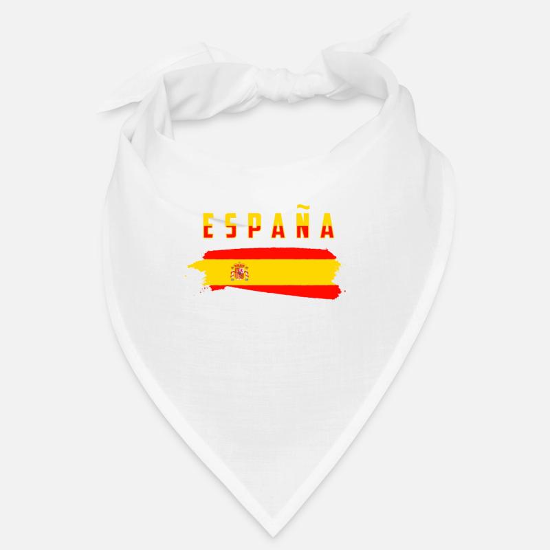 Spanien - Bandana - Weiß
