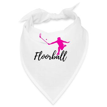 Floorball - Bandana - Weiß - Vorne